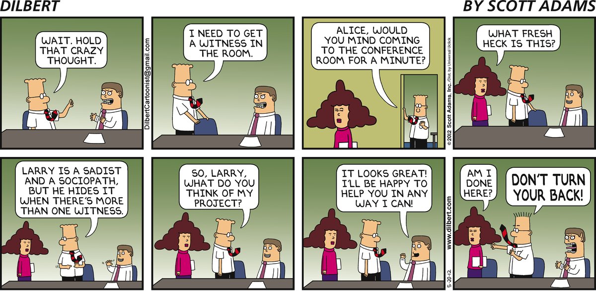 Dilbert Cartoon